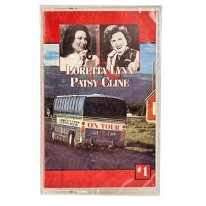 Loretta Lynn & Patsy Cline Cassette Tape On Tour 1996 MCA Records NEW Sealed